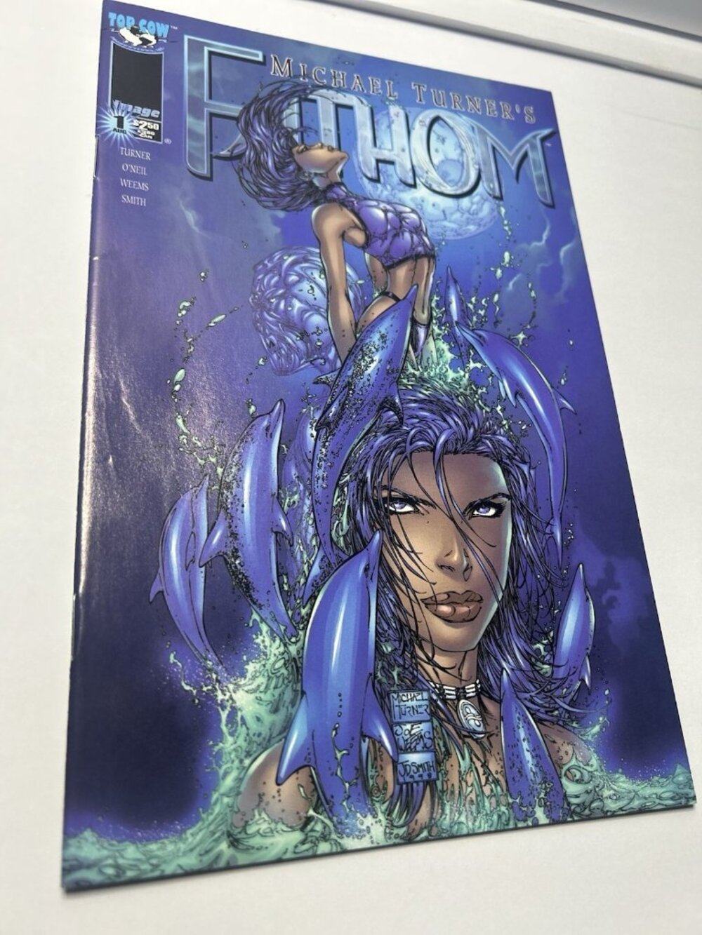 Michael Turner's Fathom #1 Top Cow Productions (1998) Aspen Matthews Turner